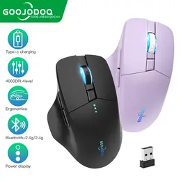 Mouse Wireless Ergonomis untuk Komputer dan Laptop