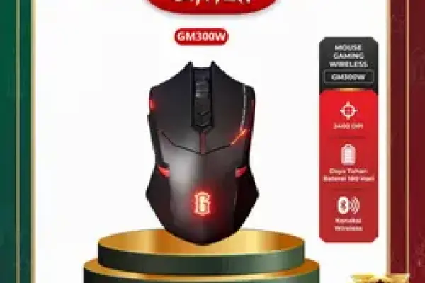 Mouse Gaming Wireless Ergonomis untuk Gaming Nyaman